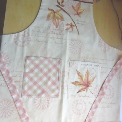 A panel apron with a bit of difference