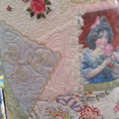 C. C. handkerchief quilt