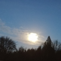 Solstice moon. I had to go out and enjoy it.
